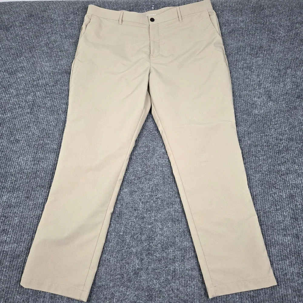 Banana Republic Mens Performance‎ Tech Pants Khaki Tan Ripstop 40x30 26232